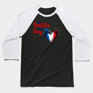 Bastille Day Baseball T-Shirt